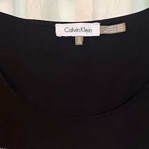 Calvin Klein 1X sleeveless dress shirt